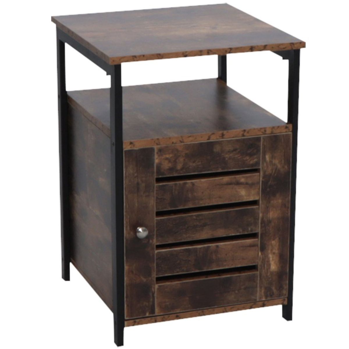 NOVAHUS - VELADOR MADERA ACERO 1 DIVISION