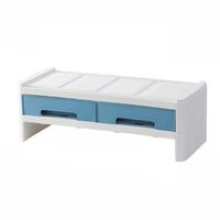 Cajón Organizador De Escritorio Modular Celeste 2050.