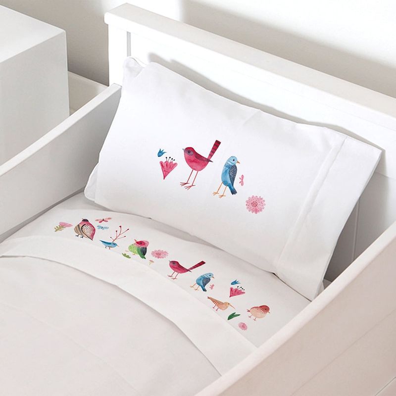 TUYO PRINT - Juego de Sábanas Pack and Play Spring
