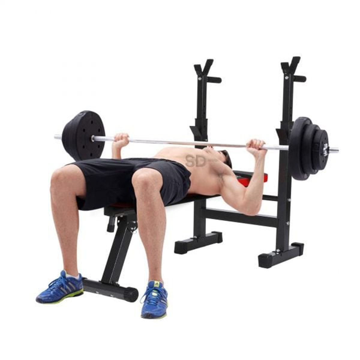 SDFIT - Banco y soporte para barra plegable