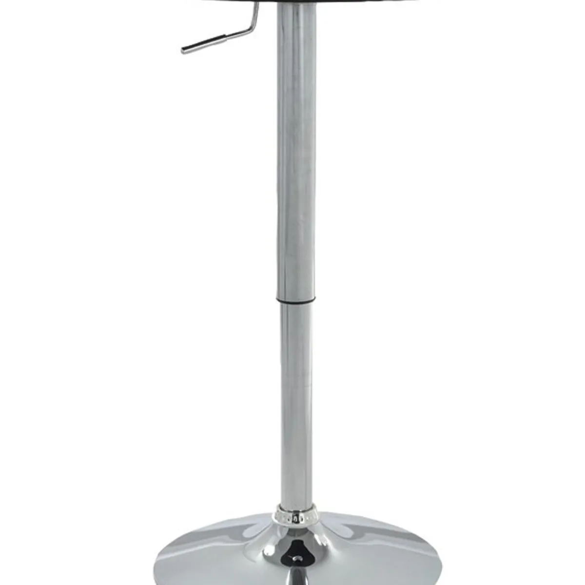 ARTIHOGAR - Mesa Bar de Altura Regulable 80 CM MDF Color Negro