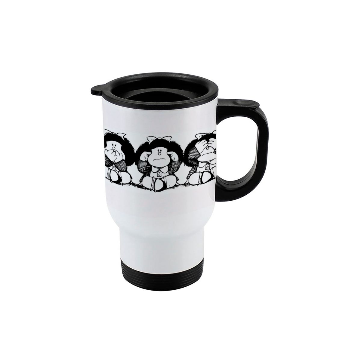 GENERICO - Mug térmico de viaje animado