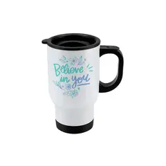 GENERICO - Mug térmico de viaje Cree en ti