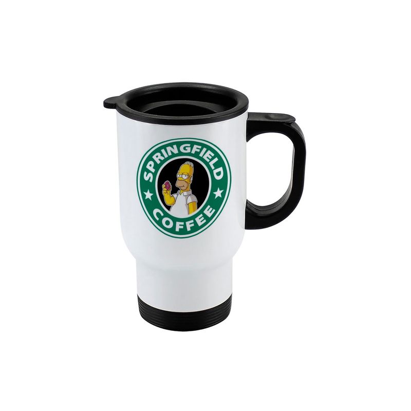 GENERICO - Mug térmico de viaje para café animado