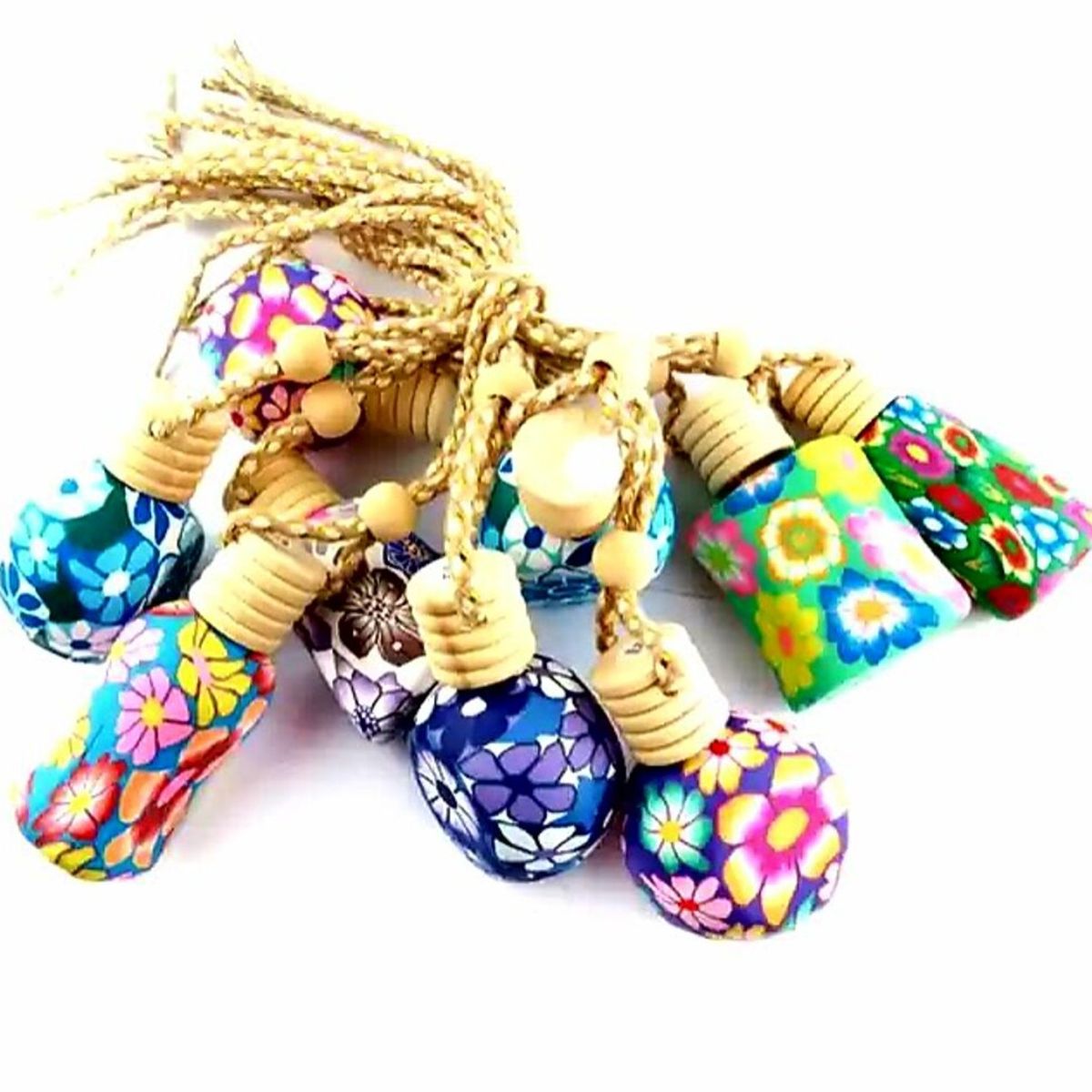 GENERICO - PACK 20 COLGANTES AROMATICOS SANI AIR CON ESENCIA