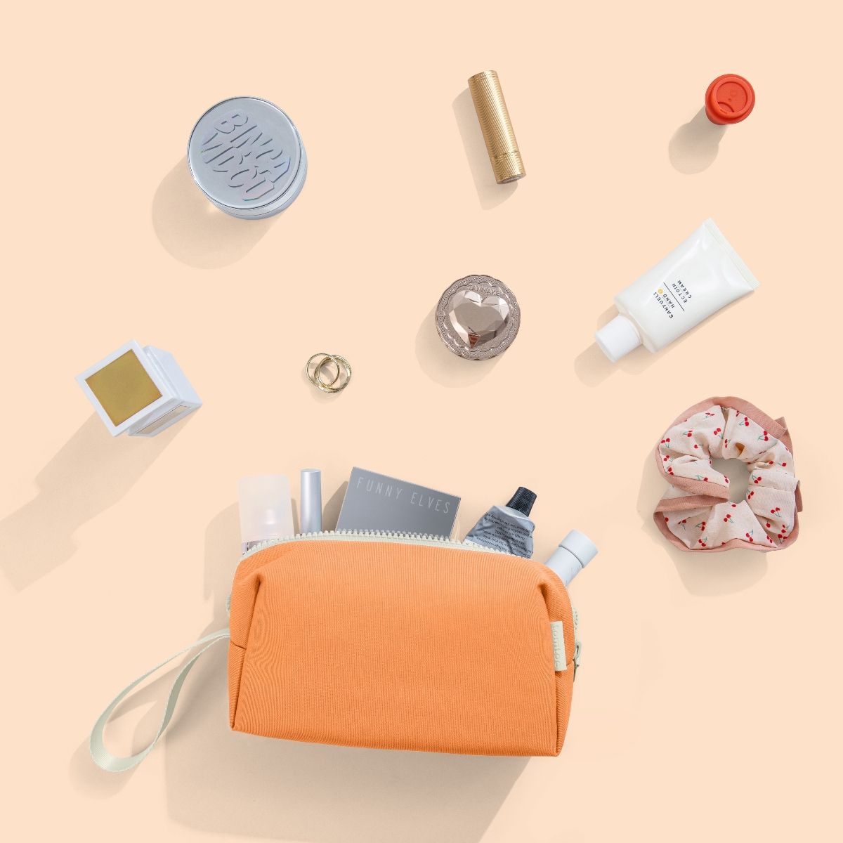 TOMTOC - Tomtoc A23 Funda Lady Para Macbook 14''+ organizador Naranja