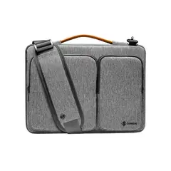 TOMTOC - Bolso de Hombro Defender-A42 MacBook Pro M3M2M1 de 16 Gris