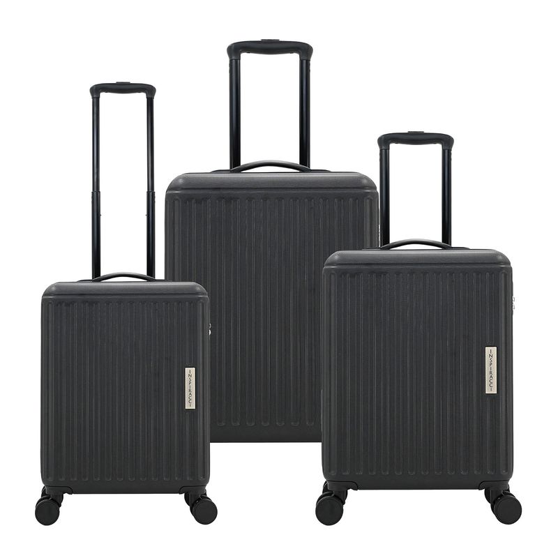 INSPIRACCI - Set de 3 Maletas Rígidas Misuri Negro