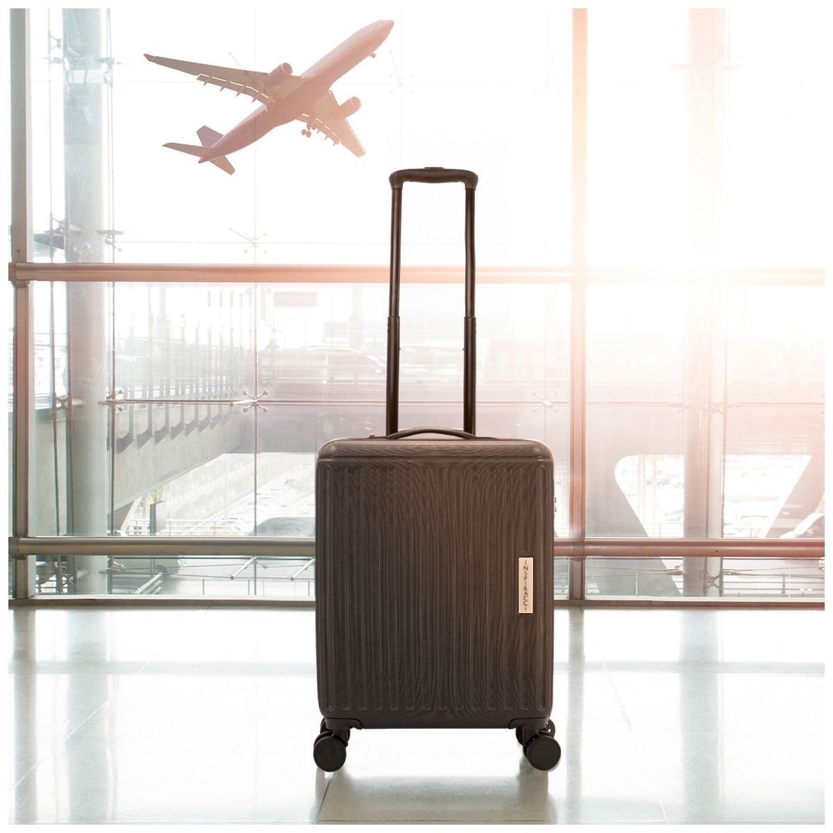 INSPIRACCI - Set de 3 Maletas Rígidas Misuri Negro-