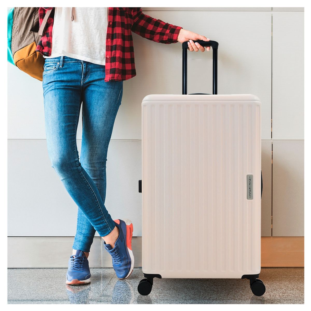 INSPIRACCI - Set de 3 Maletas Rígidas Misuri S-M-L Rosa-