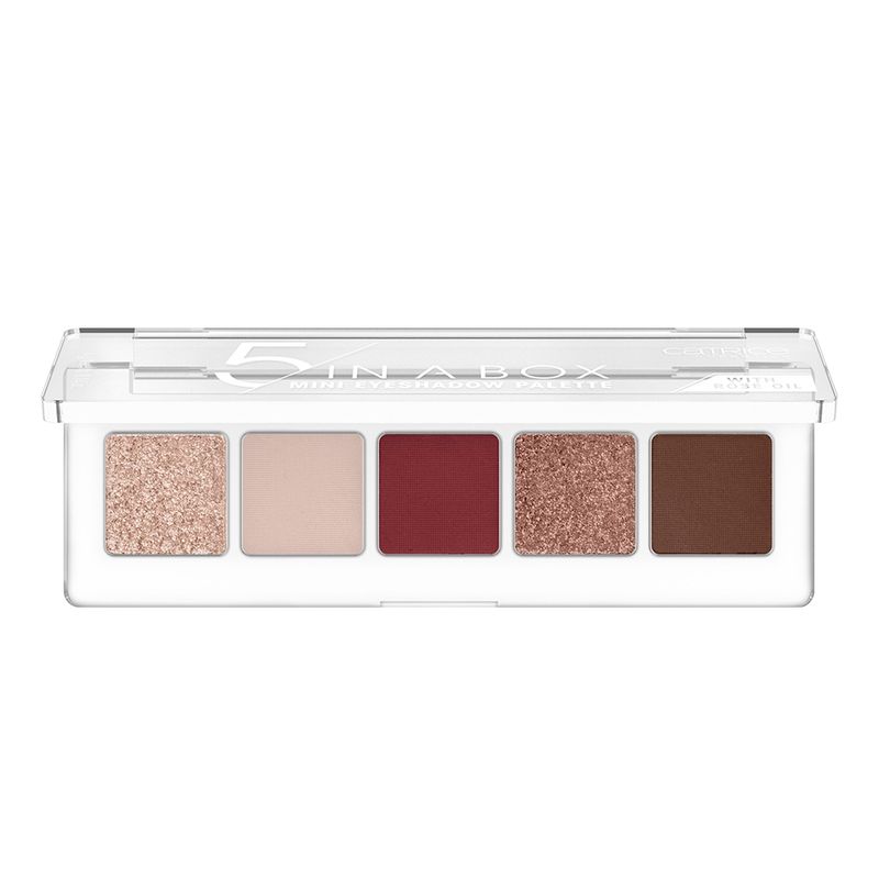 CATRICE - Catrice Minipaleta De Sombras De Ojos 5 In A Box Vivid Burgu