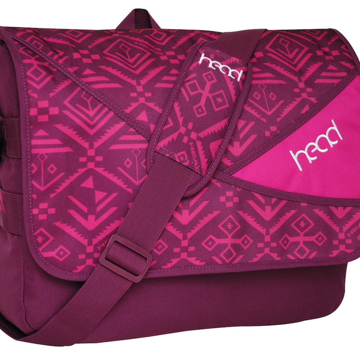 HEAD - Bolso Morral Matrix Etnico Hippie Fucsia Head