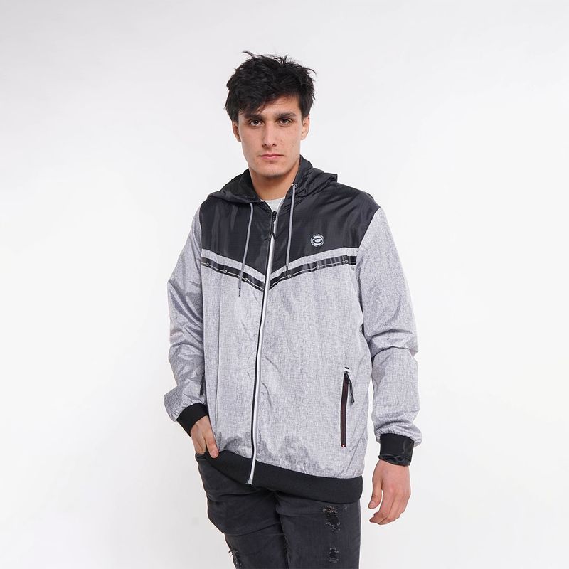 GANGSTER - Cortaviento Hero Gris Gangster