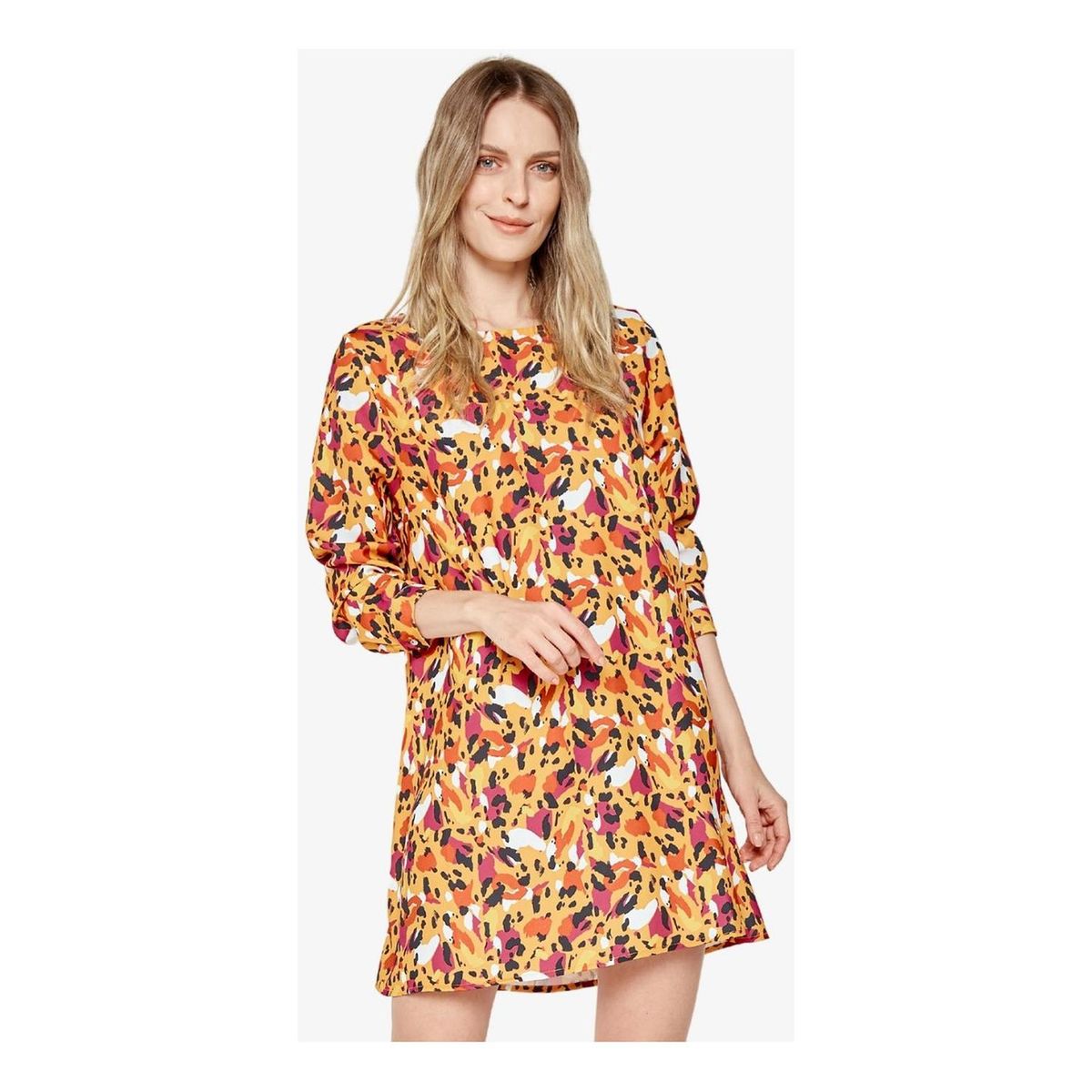 JACINTA TIENDA - Vestido Ana print manchas Jacinta Tienda.-----