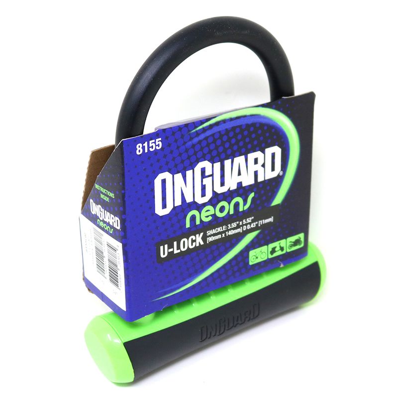 ONGUARD - Candado OnGuard Llave U-Lock NS 90cmX140mm