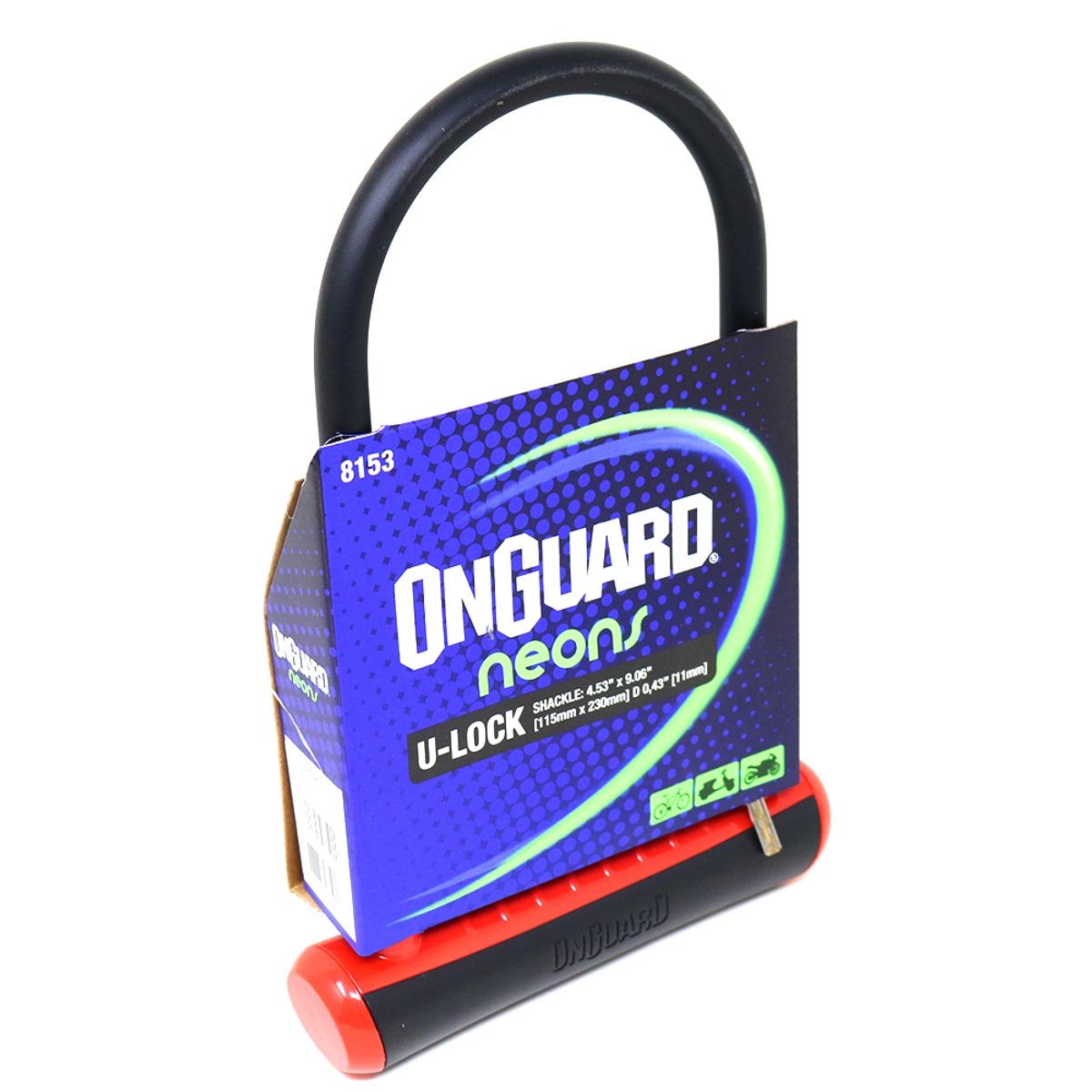 ONGUARD - Candado OnGuard Llave U-Lock NS 115X230mm