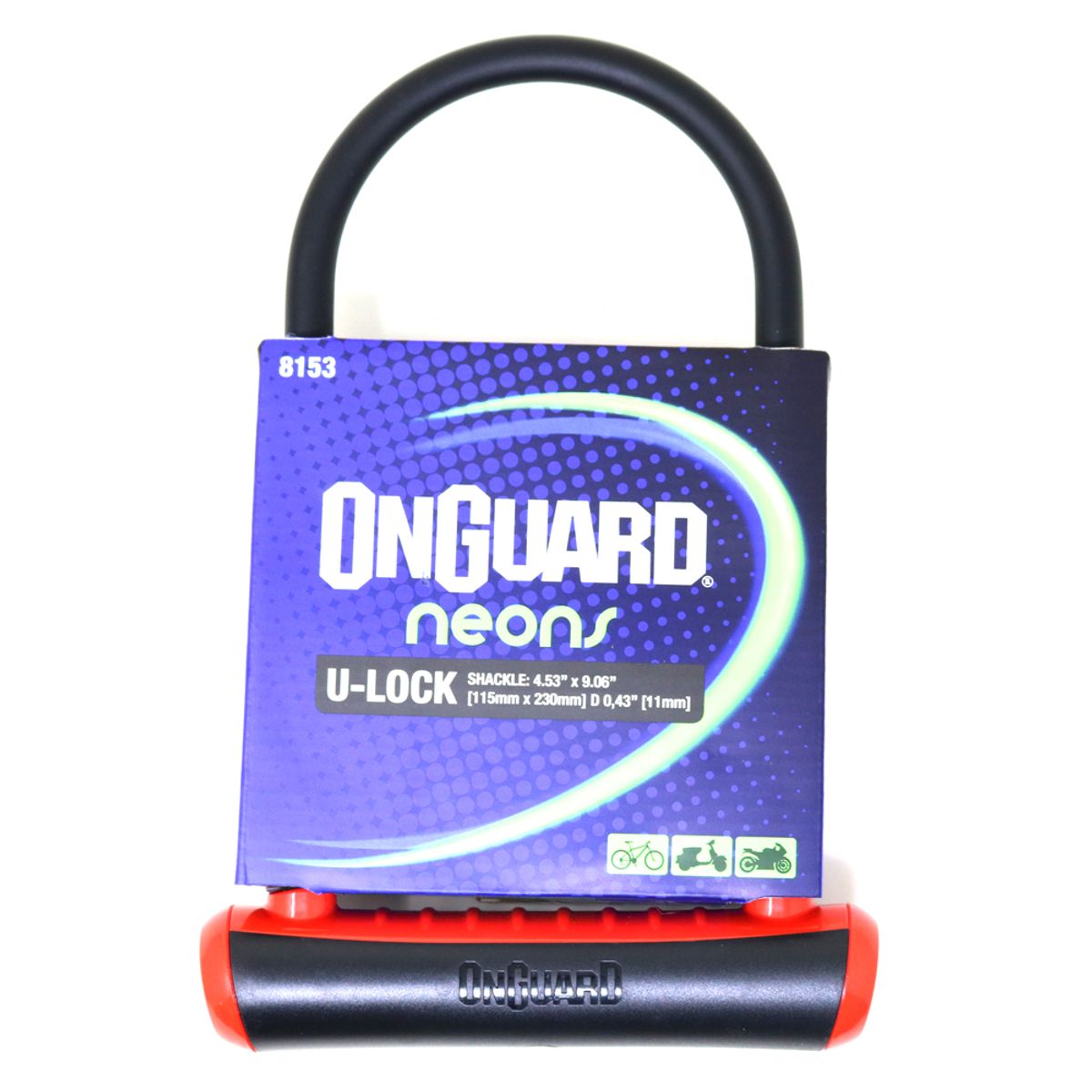 ONGUARD - Candado OnGuard Llave U-Lock NS 115X230mm