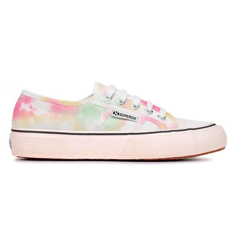 SUPERGA - Zapatilla 2490 Bold Toedye White Multi - Blanco