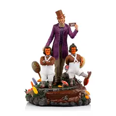 IRON STUDIOS - FIGURA COLECCIONABLE ART SCALE 1-10 WILLY WONKA