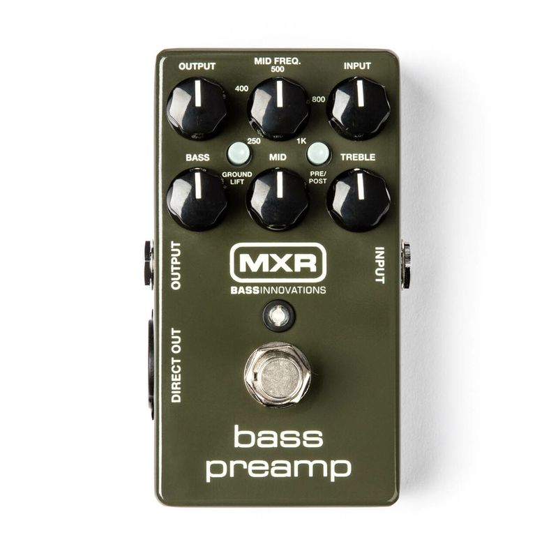 MXR - Pedal Dunlop M81 Mxr Bass Preamp-Ea MXR