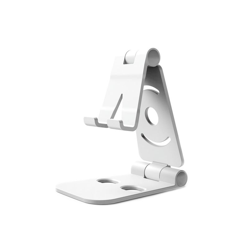 IMPORTCLICK - Soporte Celular Tablet Para Escritorio Mesa Blanco