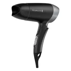 REMINGTON - Secador de Pelo Plegable de Viaje 220V/110V D2400 - Negro