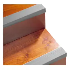 DVP - Nariz De Grada Escalera 37x37mm 3mts Gris
