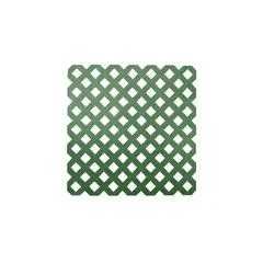 DVP - Enrejado Treillage PVC 1,2x2,4 mts Rombo 3,2cms Verde