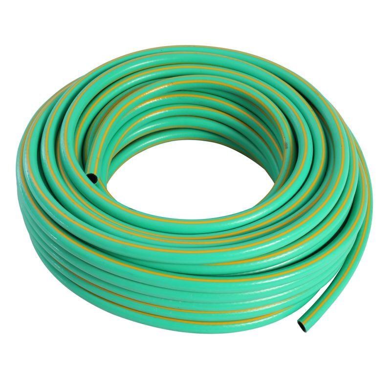DVP - Manguera PVC Malla 3/4'' 25 metros con Kit Verde Claro Dvp