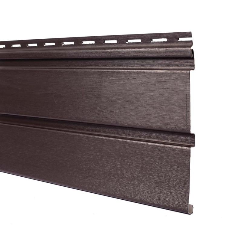DVP - Siding Pvc Mediterraneo 0,2x3mts Antracita 18un Dvp.