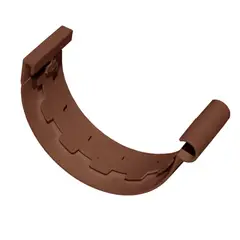 DVP - Copla Para Canaleta Agua Lluvia 110mm Café