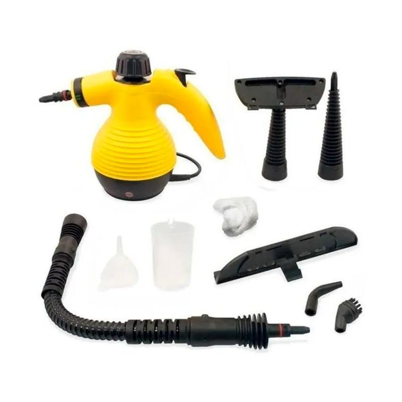 DETODOYMAS - Limpiador a Vapor Pistola Limpieza Alta Presion 1000W - Amarillo
