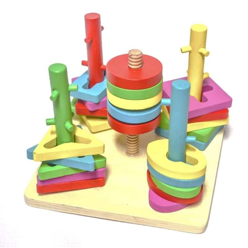 MIA JUGUETERIA - ENCAJE FIGURAS MADERA MÍA JUGUETERÍA