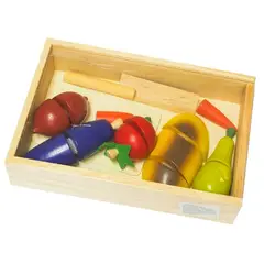 MIA JUGUETERIA - CORTA FRUTA MADERA MÍA JUGUETERÍA