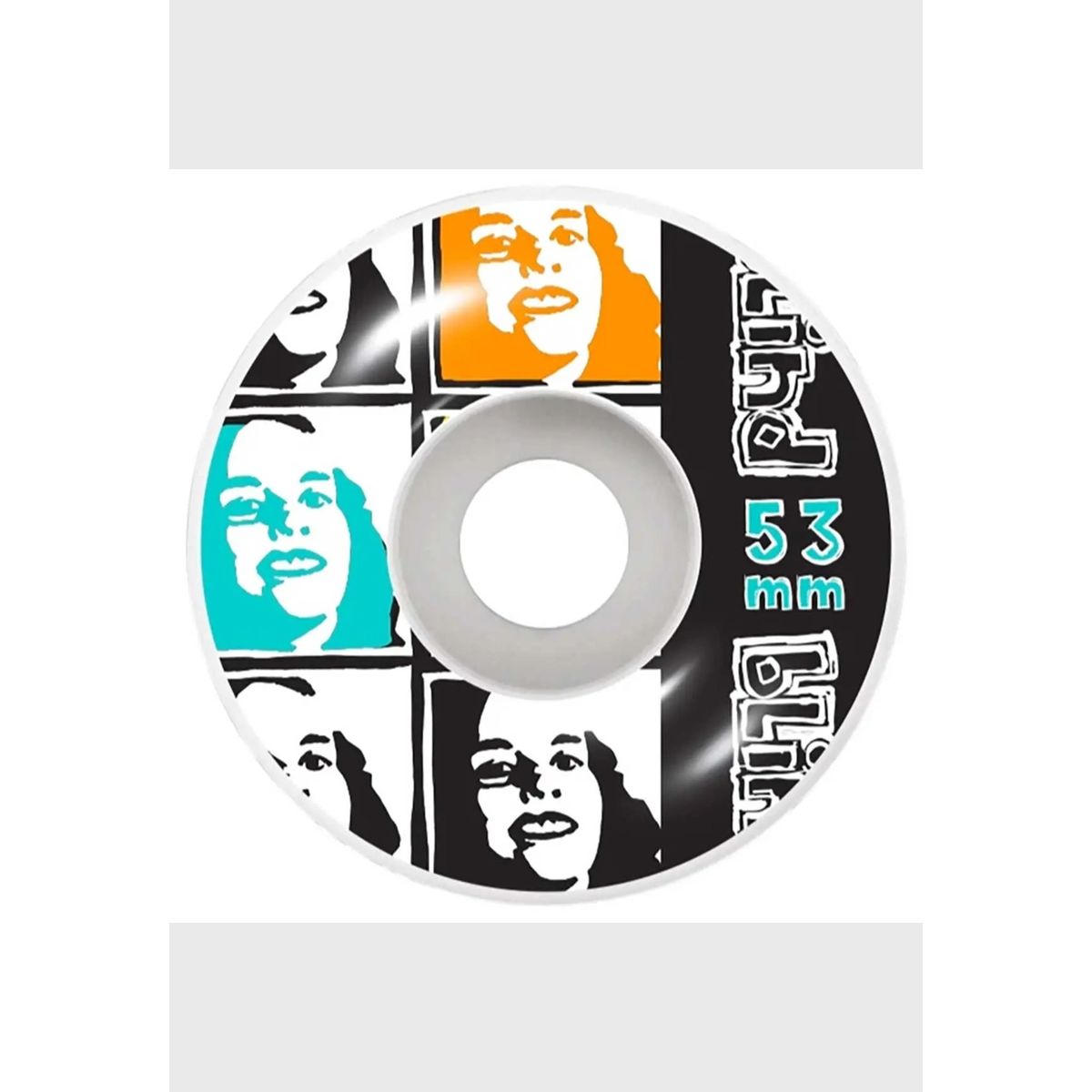 MAUI AND SONS - Ruedas de Skate Unisex Psychedelic Multi Girl Multicolor Blind MAUI AND SONS