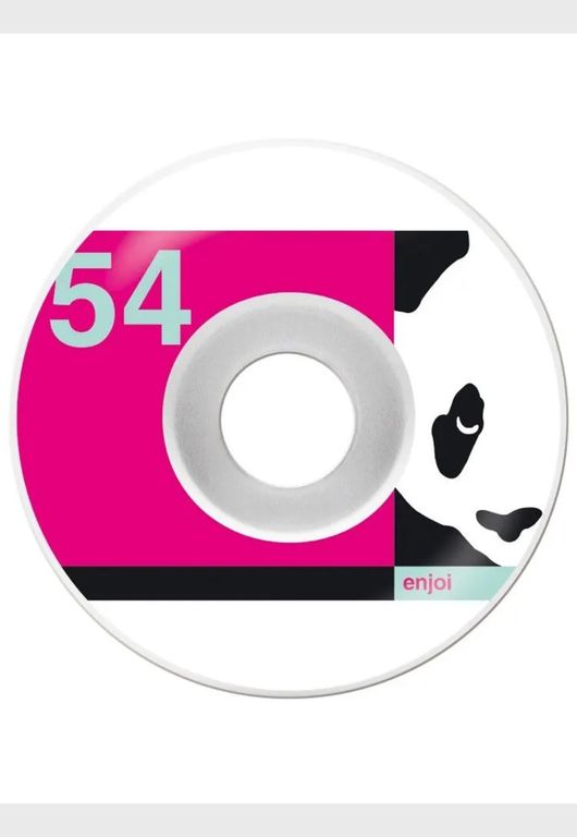 Ruedas de Skate Unisex Box Panda Rosado Enjoi