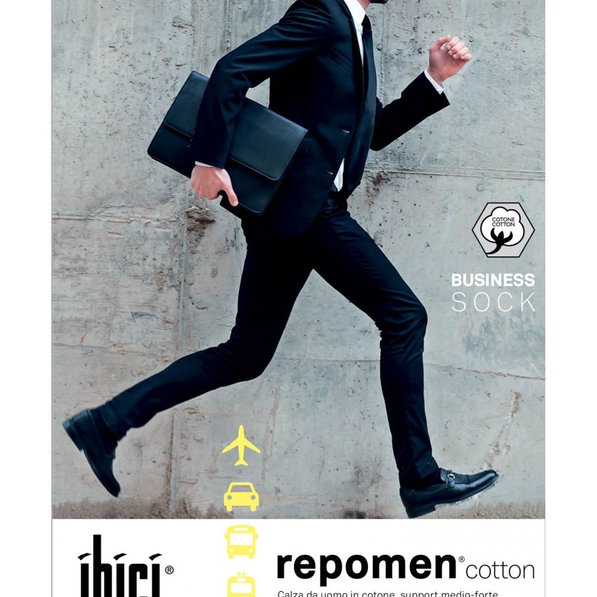 IBICI - REPOMEN COTTON NEGRO TALLA S IBICI