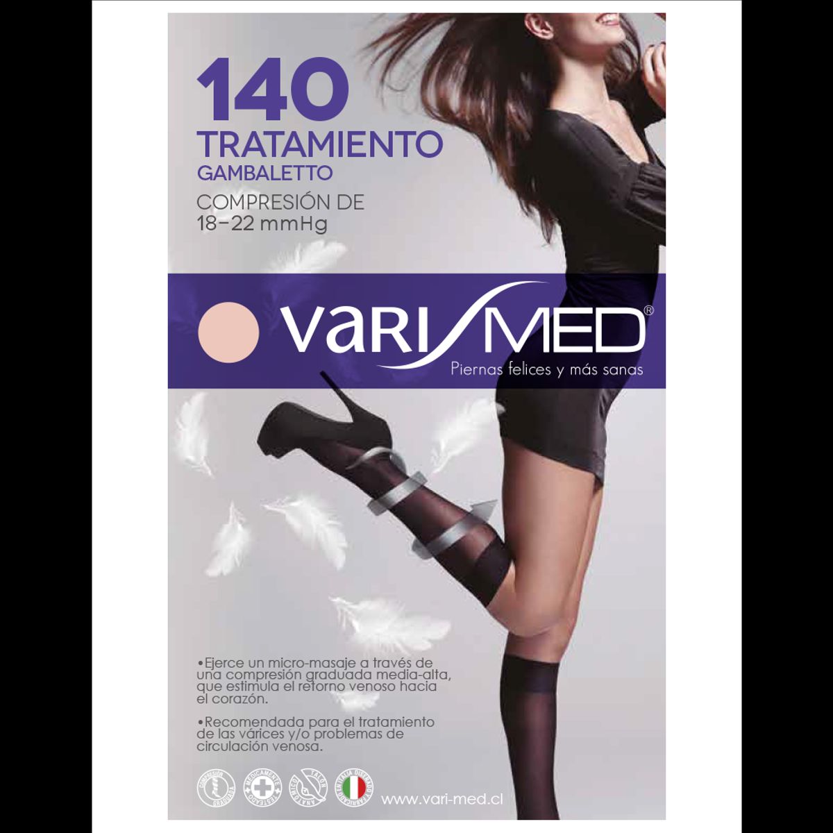IBICI - GAMBALETTO 140 VARIMED TALLA 1 MARRON CLARO