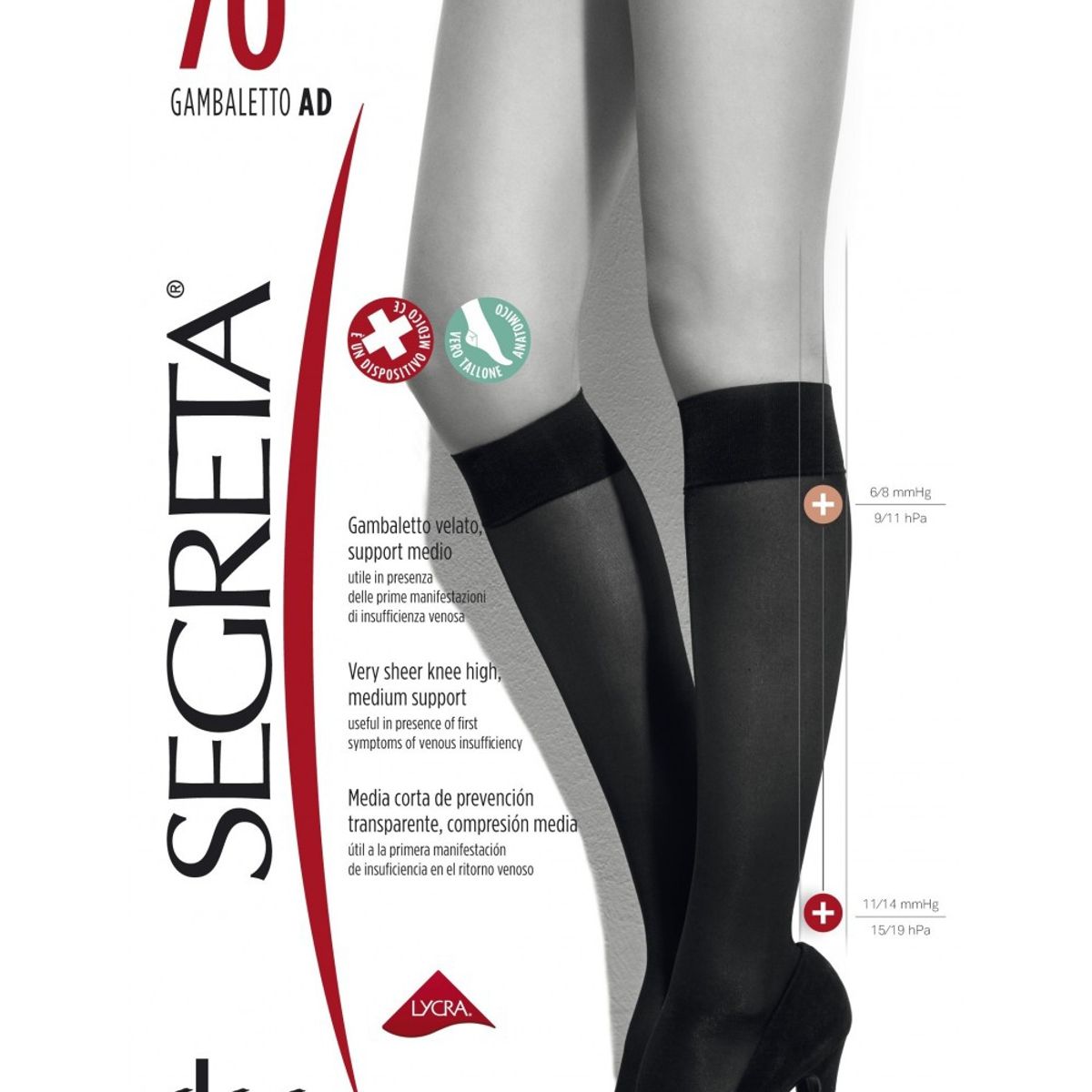 IBICI - GAMBALETTO 70 SEGRETA TALLA 5 MARRON CLARO