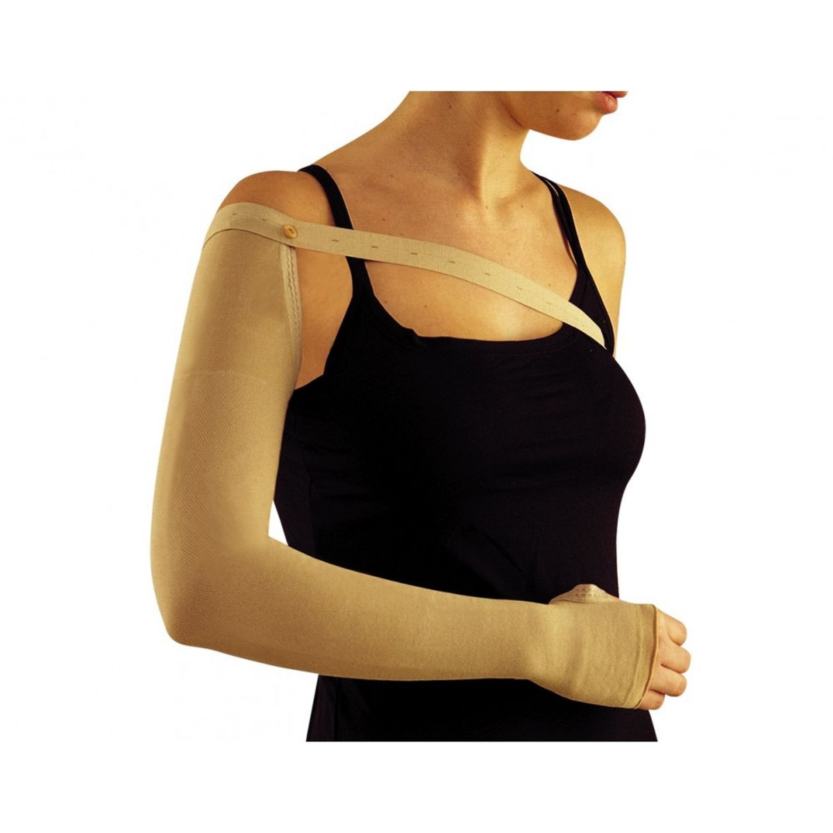 IBICI - MANGA LINFEDEMA TALLA 2 BEIGE VARIMED