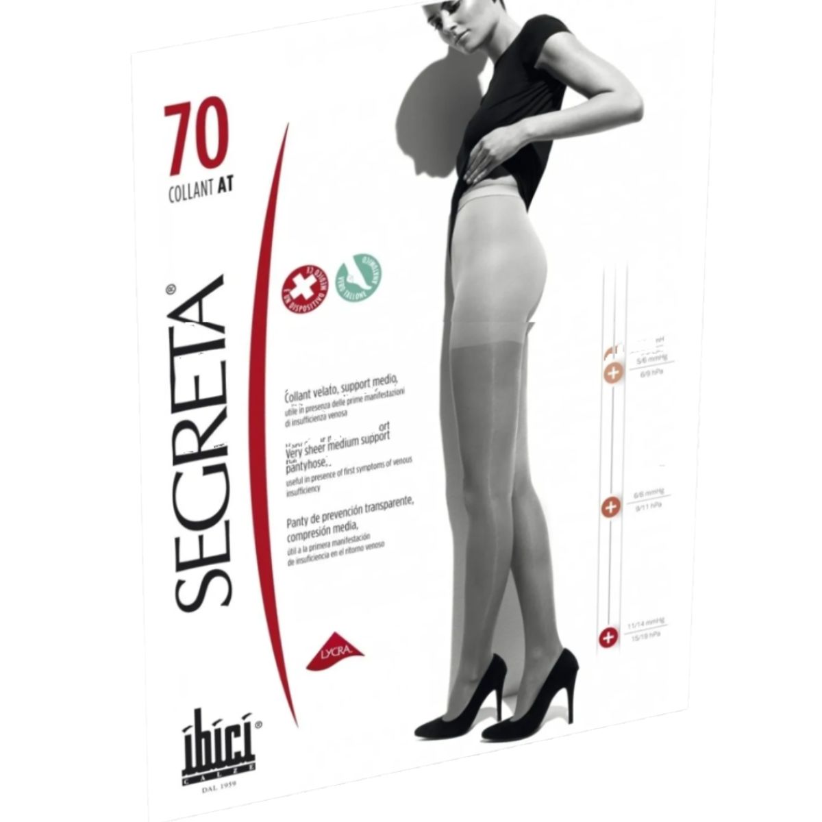 IBICI - PANTY 70 SEGRETA TALLA 4 COLOR MARRON CLARO