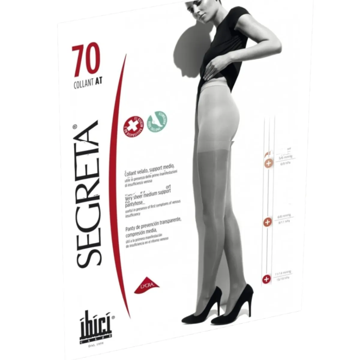 IBICI - PANTY 70 SEGRETA TALLA 5 COLOR MARRON CLARO