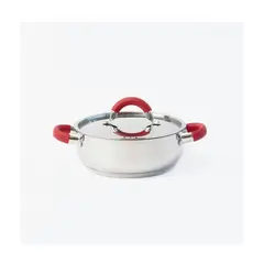 BOLTON - Olla arrocera de acero inoxidable 2 litros