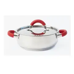 BOLTON - Olla arrocera de acero inoxidable 3.5 litros