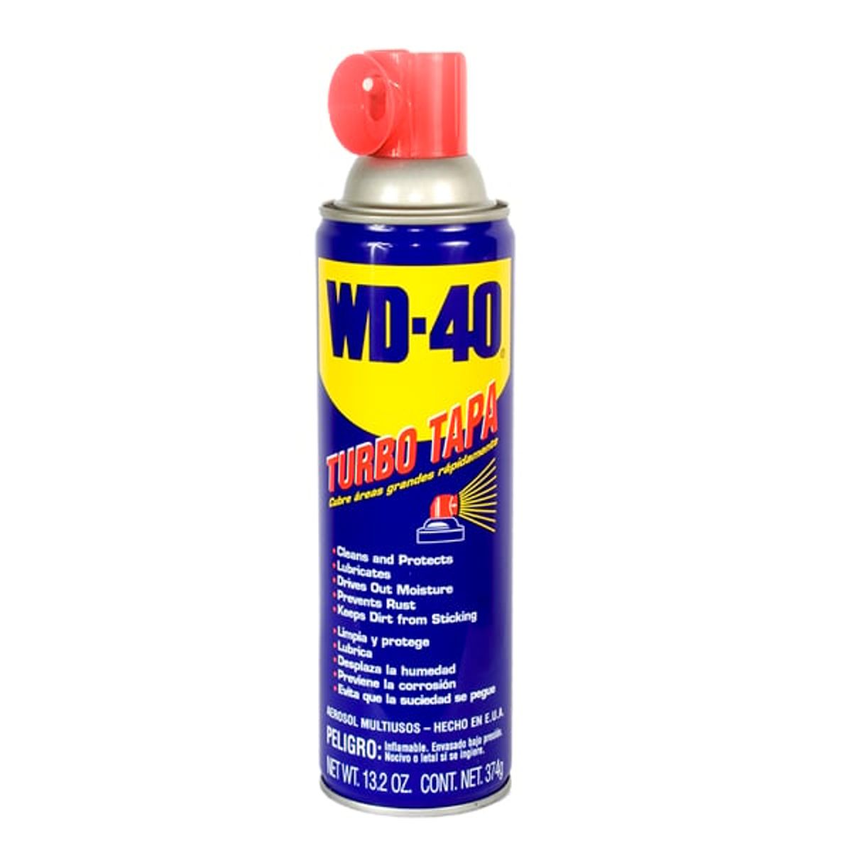 WD 40 - Lubricante WD-40 374g turbo tapa