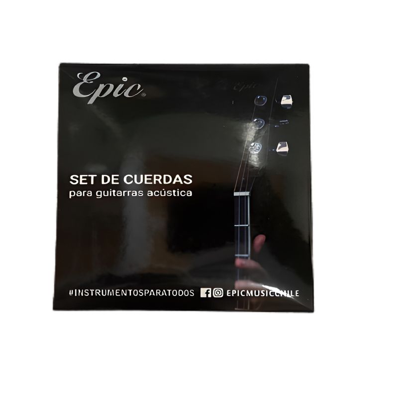 EPIC - Set de cuerdas Guitarra Acústica