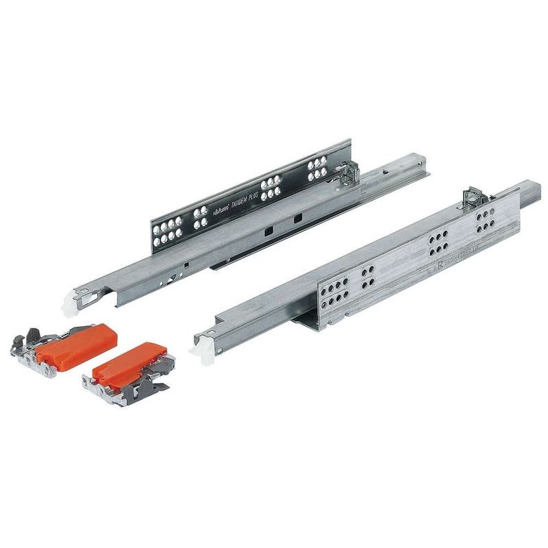 BLUM - Corredera Oculta Extrac. Total Cierre Suave 500mm 30kg BLUM