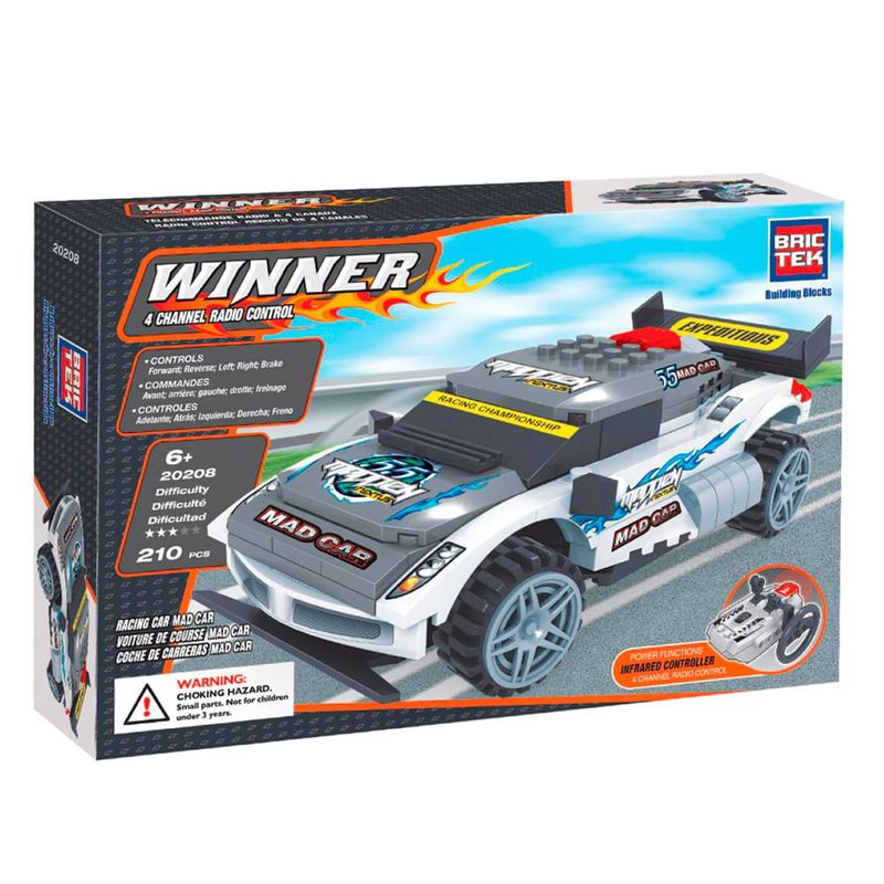 BRICTEK - BRICTEK BLOQUES ARMABLES RC ACTION RACING MAD-CAR