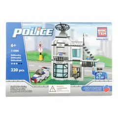 BRICTEK - BLOQUES ARMABLES POLICE SMALL ESTACION POLICIA