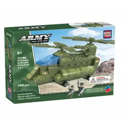 BRICTEK - BLOQUES ARMABLES ARMY DOUBLE ROTOR HELICOPTER